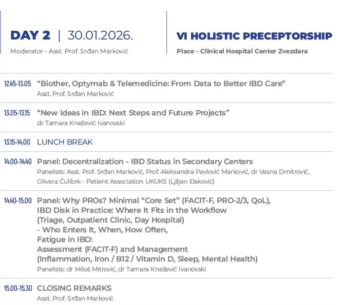 VI Holistic Preceptorship 2026. 