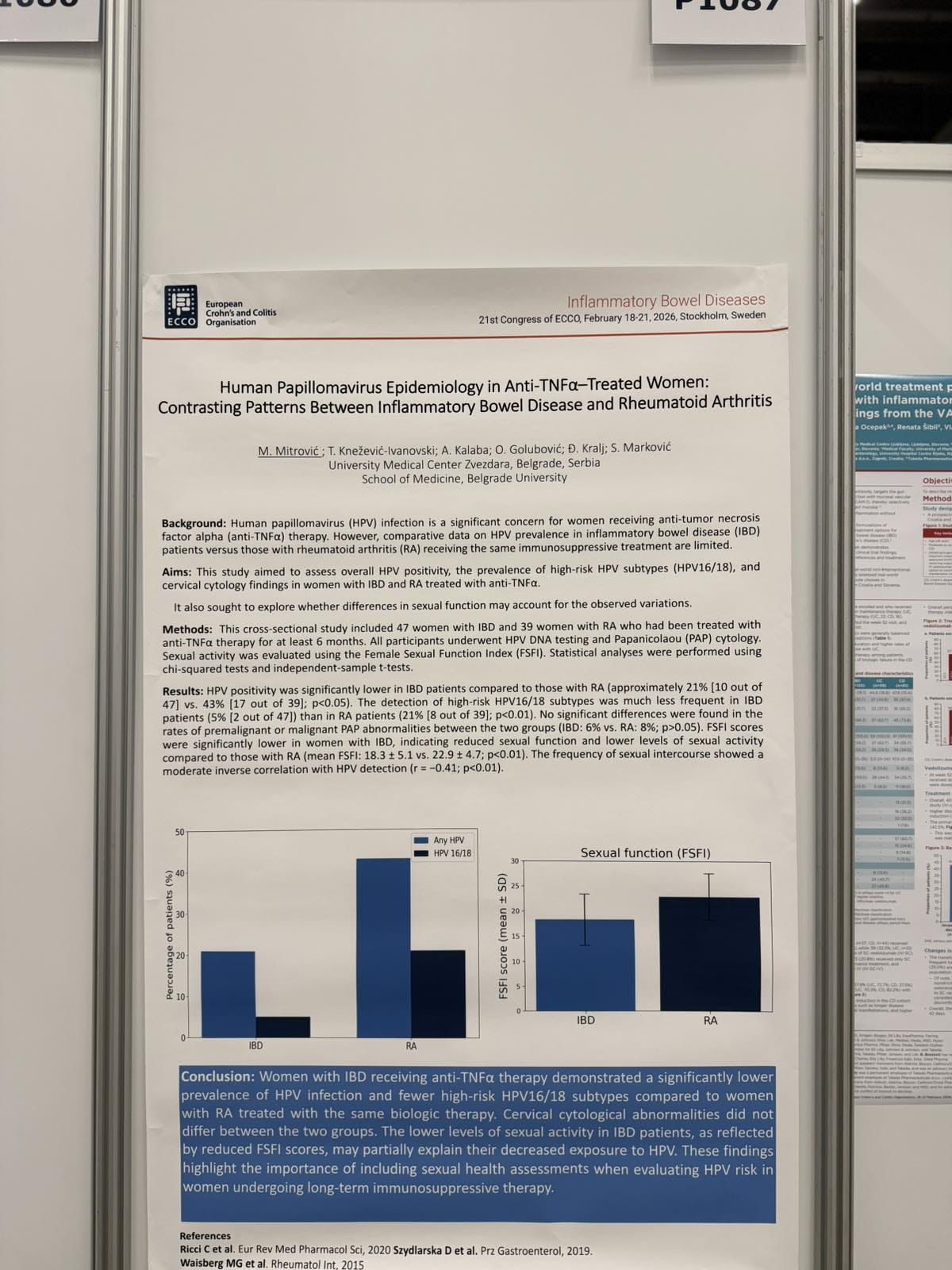 21. ECCO kongres u Stokholmu